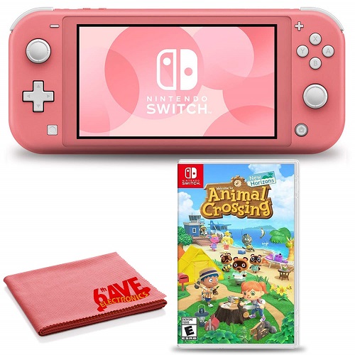 Nintendo Switch Lite w/ Animal Crossing
